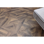 Load image into Gallery viewer, Lifeproof Mountainside Oak Dark Brown Wood Look 12.95 in. W x 50.79 in. L 8 mm Luxury Vinyl Tile Flooring (27.41 sq.ft./case)
