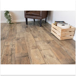 Load image into Gallery viewer, Krono Original Pacific Fair Locomotive Wood Medium Brown Wood Look 8 in. W x 47.64 in. L 12 mm Luxury Vinyl Tile Flooring (15.94 sq.ft./case)