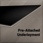 Charger l'image dans la visionneuse de galerie, Revêtement de sol stratifié TrafficMaster Jasper Mist Oak, 7 po l x 48 po L x 10 mm H (17,99 pi²/boîte)