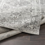 Load image into Gallery viewer, Fitz Oriental Charcoal Area Rug