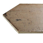 Charger l'image dans la visionneuse de galerie, Merola Tile Retro Hex Terra Porcelain Tile 14.13 inch x 16.25 inch – 11.05 sq. ft. per Case Matte Wood Look Finish