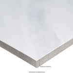 Load image into Gallery viewer, MSI Stone ULC Matrix White Porcelain Tile 12 inch x 24 inch Polished Finish 0.38 inch Thickness Floor and Wall Tile