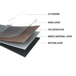 Load image into Gallery viewer, MSI Stone ULC Boreal Daylight 6 MIL 3.2mm T x 6-inch W x 36-inch L Waterproof Luxury Vinyl Plank Flooring (23.95 sq.ft. / case)