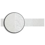 Load image into Gallery viewer, Merola Tile Blend White 3.25 inch x 17.5 inch Porcelain Wall Tile – 9.6 Sq. Ft./Case – Textured Stone Look Finish