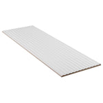 Charger l'image dans la visionneuse de galerie, Ivy Hill Tile Linear White Ceramic Wall Tile 11.41 inch Width 35.37 inch Length 11.51 sq ft/case Matte 3D Linear Finish