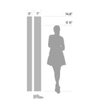 Charger l'image dans la visionneuse de galerie, Plancher stratifié en bois d'hickory Malibu Wide Plank Hickory Sunset ½" x 5" et 7" x Longueurs variables (24,93 pi²/boîte)