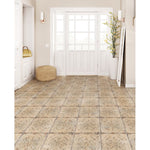 Load image into Gallery viewer, Merola Tile Saja Blanco Ceramic Floor and Wall Tile 0.39 inch Thick 13 inch Wide 12.0 sq. ft. per Case – Glazed Textured Vintage Finish