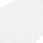 Load image into Gallery viewer, Modamo Brooklyn Décor Glossy White Ceramic Wall Tile 12 inch Width 36 inch Length 14.53 sq ft/case Large Format Glossy Finish