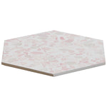 Load image into Gallery viewer, Ivy Hill Tile Fusion Hex Pink Terrazzo 9 inch x 10.5 inch Matte Porcelain Floor and Wall Tile 8.07 sq ft per Case Hexagon