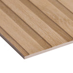 Load image into Gallery viewer, Ivy Hill Tile Brookline Ribbon Miel Brown Porcelain Tile 0.35 inch Thickness 24 inch Width 15.49 sq. ft. Coverage Matte Wood Look Finish