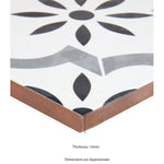 Charger l'image dans la visionneuse de galerie, MSI Stone ULC Azila Porcelain Tile 0.35 inch Thickness 8 inch Width 5.16 sq. ft. Coverage Matte Patterned Floor and Wall Tile
