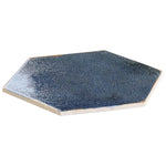 Load image into Gallery viewer, Ivy Hill Tile Mandalay Hex Blue Porcelain Tile – 0.35 inch Thick, 9.13 inch x 10.51 inch, 8.07 sq.ft/Case – Polished Hexagon Finish