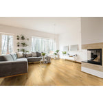 Charger l'image dans la visionneuse de galerie, MSI Woodridge Aurora Gold Oak 6,5 po, bois franc d'ingénierie brossé résistant à l'eau (21,67 pi²/caisse)