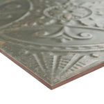 Charger l'image dans la visionneuse de galerie, Merola Tile Saja Nero Ceramic Floor and Wall Tile 0.39 inch Thick 13 inch Wide 12.0 sq. ft. per Case – Glazed Textured Vintage Finish
