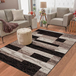 Load image into Gallery viewer, Valenti Contemporary Geometric Patchwork Indoor Area Rug or Runner