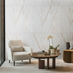 Load image into Gallery viewer, MSI Stone ULC Golden Sunset 16 inch x 48 inch Ceramic Fluted Wall Tile 0.42 inch Thick 5.17 sq ft/each Satin Finish Marble Look