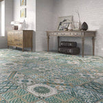 Charger l'image dans la visionneuse de galerie, Merola Tile Klinker Retro Blanco Aubrieta 12.75 inch x 12.75 inch Ceramic Floor and Wall Tile 6.96 sq. ft./case – Satin Textured Finish