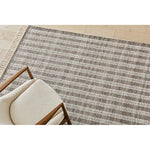 Charger l'image dans la visionneuse de galerie, GlucksteinElements Everett Ivory/Taupe 6 ft. x 9 ft. Indoor Area Rug – Modern Wool Blend Rug with Fringe Detail