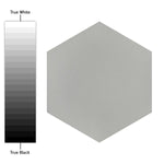 Charger l'image dans la visionneuse de galerie, Merola Tile Textile Basic Hex Silver Porcelain Tile 8.63 inch x 9.88 inch – 11.5 sq. ft. per Case Glossy Stone-Look Finish