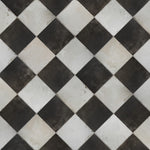 Load image into Gallery viewer, Merola Tile Kings Damero 17.63 inch x 17.63 inch Ceramic Floor and Wall Tile 0.37 inch Thick 10.95 sq ft/case Matte Encaustic Look