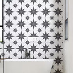 Load image into Gallery viewer, Merola Tile Stella Luxe Nero Porcelain Tile 0.39 inch Thick 9.75 inch x 9.75 inch 10.88 sq ft/case Mixed Finish