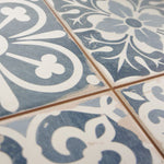 Load image into Gallery viewer, Merola Tile Sample Faenza Azul 6 inch x 6 inch Ceramic Floor and Wall Tile