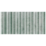 Load image into Gallery viewer, Merola Tile Rubik Aloe Ceramic Wall Tile 5.88 inch x 11.75 inch – 10.78 sq.ft./case Glossy Fluted Blue