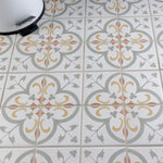 Charger l'image dans la visionneuse de galerie, Merola Tile Revival Memory Mini Ceramic Floor and Wall Tile 4 inch Width 4 inch Length 12.72 sq ft/case Patterned Glossy Finish