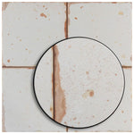 Load image into Gallery viewer, Merola Tile Artisan Blanco 13 inch x 13 inch Ceramic Floor and Wall Tile – 12.2 sq ft per Case, Vintage Spanish Style Stone Look Matte Finish