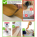 Load image into Gallery viewer, Deco Products COLORS Floor and Wall Rumba Aged 6-inch x 36-inch Painted Style Luxury Vinyl Plank (30 sq.ft. / Case)