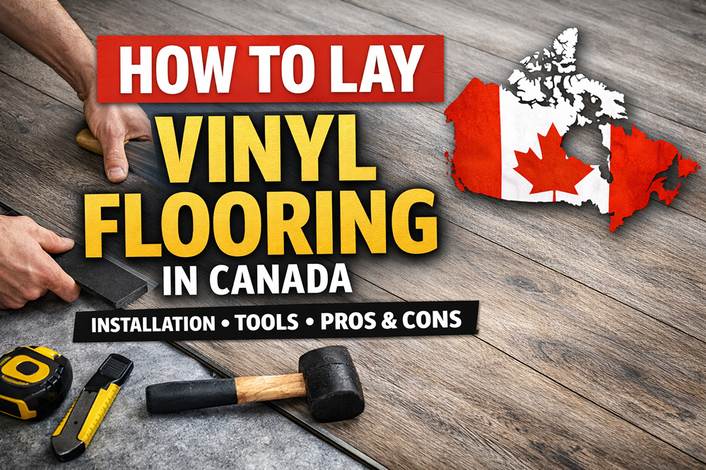 How to Lay Vinyl Flooring in Canada: Installation Methods, Tools, and Pros & Cons