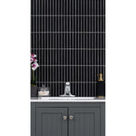 Charger l&#39;image dans la visionneuse de galerie, 12 in. x 12 in. Matte Porcelain Mosaic Floor and Wall Tile
