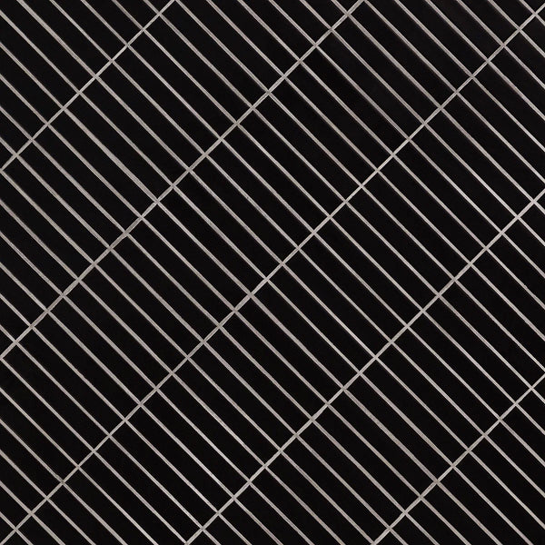 12 in. x 12 in. Matte Porcelain Mosaic Floor and Wall Tile