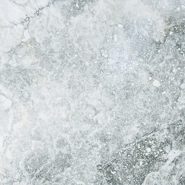 Baroque 18" x 18" Porcelain Field Tile in Blanco