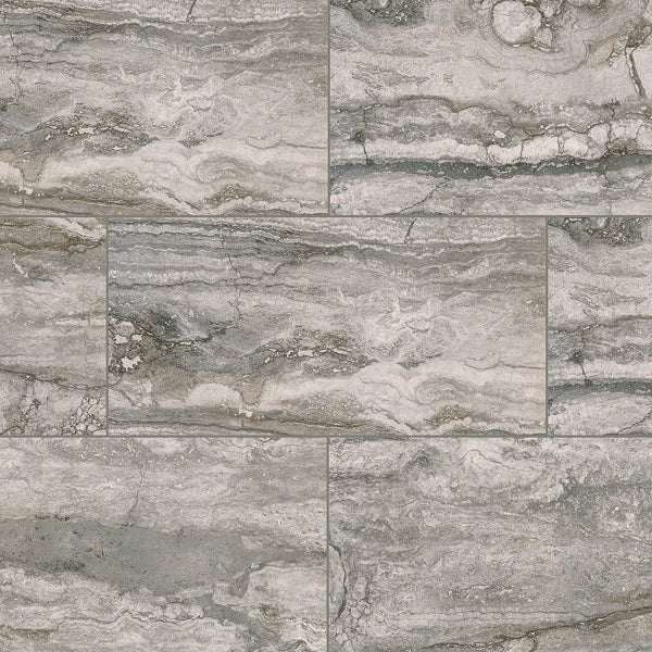 Beraldi 12 in. x 24 in. Matte Porcelain Stone Look Floor and Wall Tile