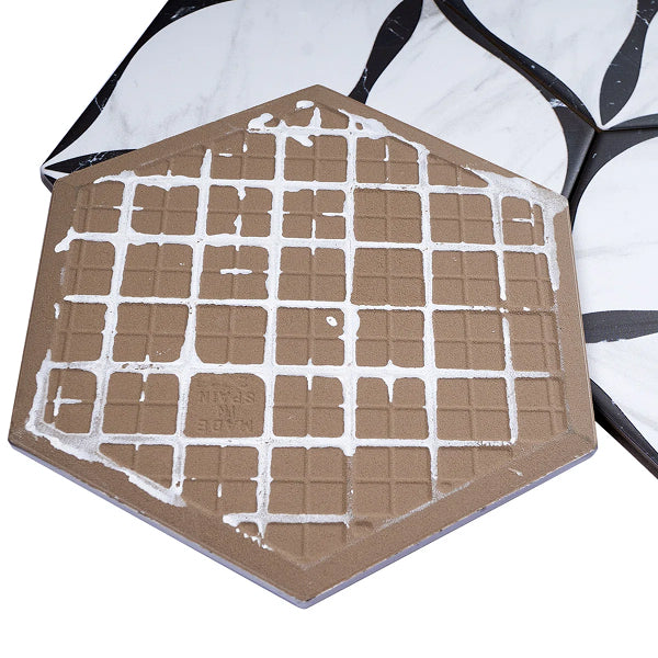 Corola Hexagon 7.7 in. x 8.9 in. Matte Porcelain Floor and Wall Tile