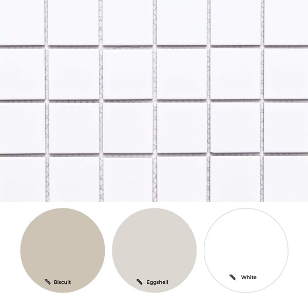 Cube 2" x 2" Porcelain Mosaic Tile