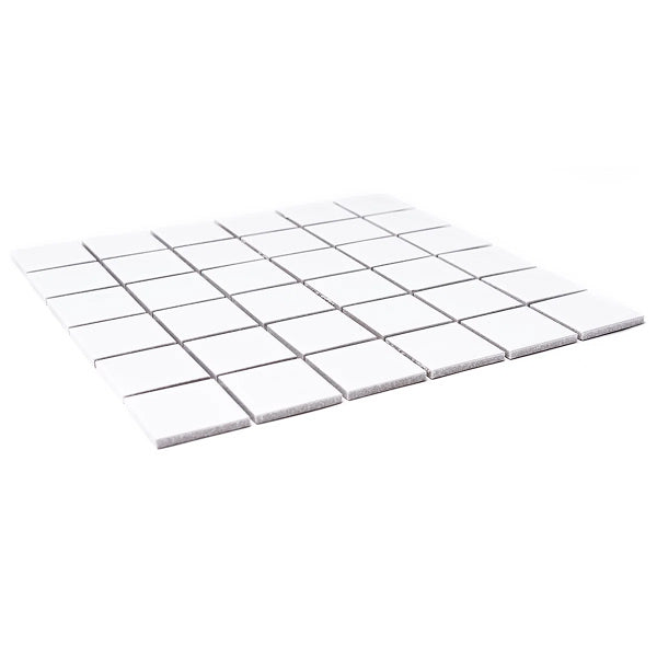 Cube 2" x 2" Porcelain Mosaic Tile