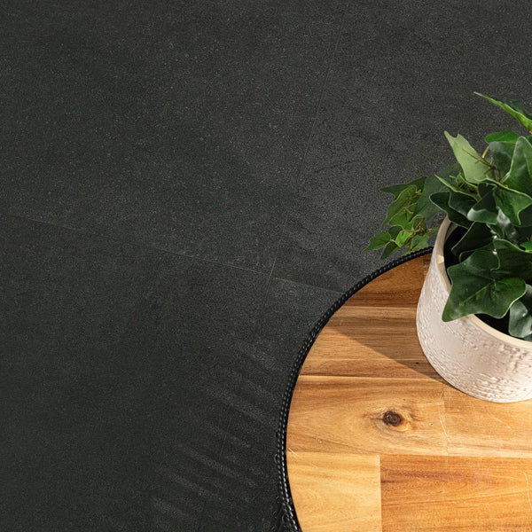 Dimensions 24 in. x 24 in. Matte Porcelain Concrete Look Floor and Wall Tile