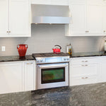 Load image into Gallery viewer, Domino Lume Grey Herringbone 14 in. x 14 in. Glossy Porcelain Mosaic Floor and Wall Tile