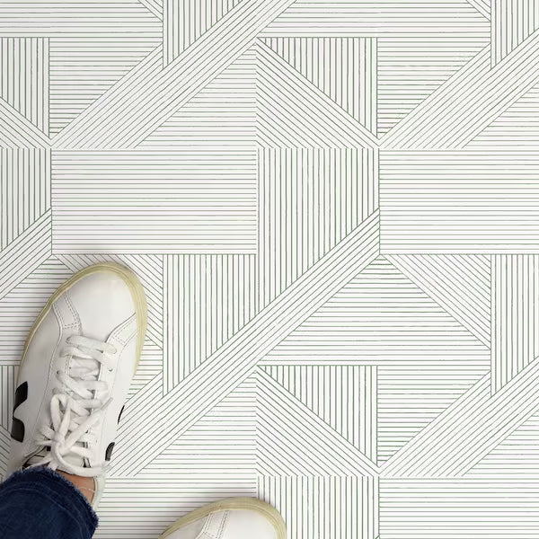 FloorPops Neutral Frey 12-in x 12-in Vinyl Tile Flooring Set of 20 (1 sq. ft./each)