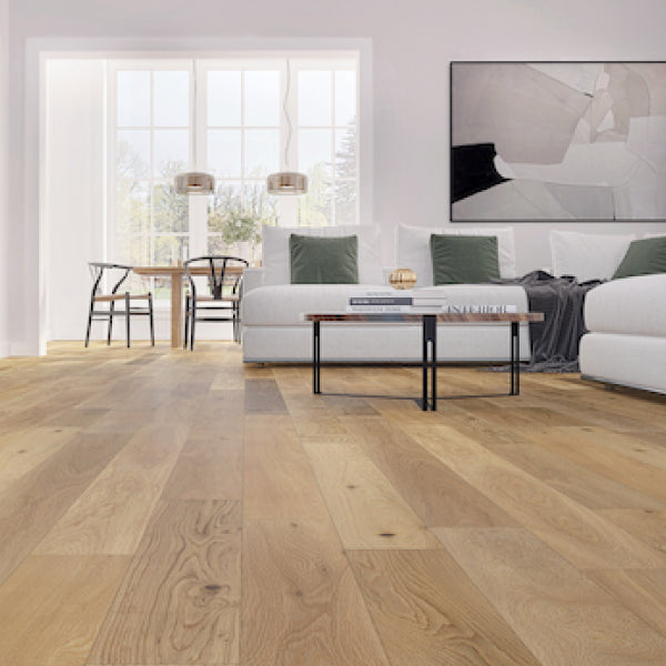 Goodfellow 7.5-in x 12 mm Prefinished Hickory Natural Walnut Engineered Hardwood Flooring – 31.09 sq. ft./box