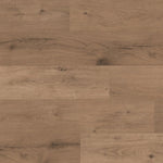 Charger l&#39;image dans la visionneuse de galerie, Revêtement de sol stratifié aspect bois brun TrafficMaster Teddy Oak 12 mm x 7,6 po l x 54,45 po L (17,24 pi²/boîte)
