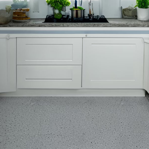 Dundee Deco Falkirk Fermoy II 24x24 Grey Peel and Stick Vinyl Tile Flooring (39sq.ft./case)