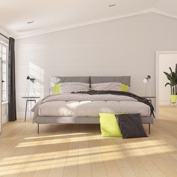 Parquet contrecollé en érable européen North Woods Haliburton, 12 mm d'épaisseur x 5 po de largeur x longueur variable (13,23 pi²/caisse)