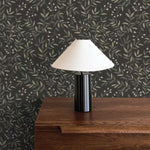 Load image into Gallery viewer, NuWallpaper Olivia Black Peel and Stick Wallpaper