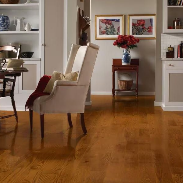 Bruce Copper Dark Oak 3-1/4-inch x 3/4-inch Solid Wood Floor (22sq.ft./case)