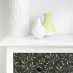 Load image into Gallery viewer, NuWallpaper Olivia Black Peel and Stick Wallpaper