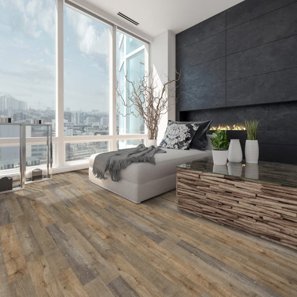 Revêtement de sol stratifié Power Dekor Medley Pine 12 mm (13,29 pi²/boîte)