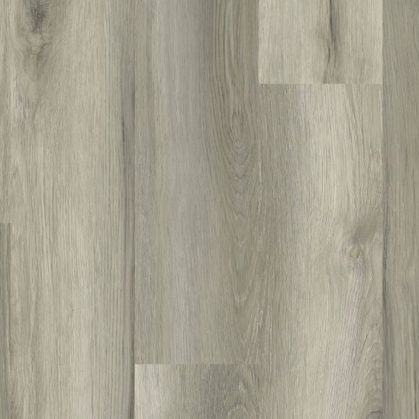 TrafficMaster Roebourne Ash Grey Wood Look Waterproof Click Lock Vinyl Plank Flooring 6.5mm Thick x 7.18 inch Wide x 19.12 Sq. Ft./Case – EIR Matte Finish